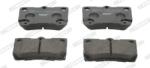 FERODO set placute frana, frana disc FERODO PREMIER ECO FRICTION FDB4001 (FDB4001)