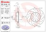 BREMBO Disc frana BREMBO XTRA LINE - Xtra 09.9145. 1X (09.9145.1X)