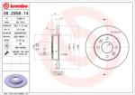 BREMBO Disc frana BREMBO PRIME LINE 08.2958. 14 (08.2958.14)