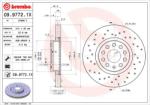 BREMBO Disc frana BREMBO XTRA LINE - Xtra 09.9772. 1X (09.9772.1X)