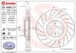 BREMBO Disc frana BREMBO PRIME LINE - UV Coated 09. A960.21 (09.A960.21)