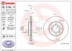 BREMBO Disc frana BREMBO PRIME LINE - UV Coated 09.5166. 11 (09.5166.11)