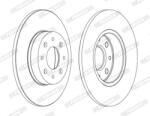 FERODO Disc frana FERODO PREMIER DDF1741C (DDF1741C)
