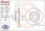 BREMBO Disc frana BREMBO PRIME LINE 09. A235.20 (09.A235.20)