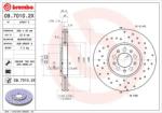 BREMBO Disc frana BREMBO 09.7010. 2X - automobilus