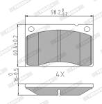 FERODO set placute frana, frana disc FERODO FDB813 - automobilus