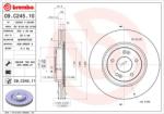 BREMBO Disc frana BREMBO 09. C245.11 - automobilus