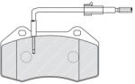 FERODO set placute frana, frana disc FERODO PREMIER FDB4040 (FDB4040)