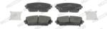 FERODO set placute frana, frana disc FERODO FDB4825