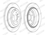 FERODO Disc frana FERODO PREMIER High Carbon DDF1530C (DDF1530C)