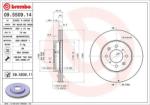 BREMBO Disc frana BREMBO PRIME LINE - UV Coated 09.5509. 11 (09.5509.11)