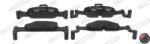 FERODO set placute frana, frana disc FERODO FUSE+ Technology FDB5101 (FDB5101)