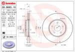 BREMBO Disc frana BREMBO PRIME LINE - UV Coated 09.8665. 11 (09.8665.11)