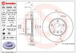 BREMBO Disc frana BREMBO PRIME LINE - UV Coated 09. C649.11 (09.C649.11)