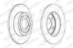FERODO Disc frana FERODO PREMIER DDF1233C (DDF1233C)