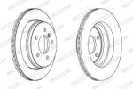 FERODO Disc frana FERODO PREMIER DDF1581 (DDF1581)