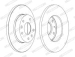 FERODO Disc frana FERODO DDF1100C