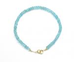  Bratara Apatit Diametru 56 mm - Margele Disc Fatetate - 2-4 mm - Accesorii GF