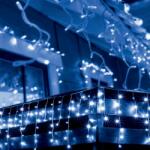 Somogyi Elektronic Home LED-es kék jégcsap fényfüggöny 300 db (KKF 308/BL)
