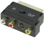 Kolink - SCART Átalakító SCART (Male) - 3x RCA (Female) Adapter (VLVP31900B) (VLVP31900B)