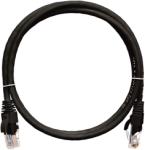 NIKOMAX - UTP Cat5e LSZH patch kábel 0, 5m - NMC-PC4UD55B-005-C-BK (NMC-PC4UD55B-005-C-BK)