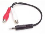 StarTech - Stereo Audio Cable - 3.5mm Male to 2x RCA Female (MUMFRCA) (MUMFRCA)