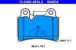 ATE set placute frana, frana disc ATE 13.0460-4834.2 (13.0460-4834.2)