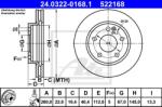 ATE Disc frana ATE PowerDisc 24.0322-0168.1 (24.0322-0168.1)