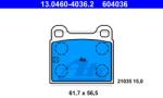ATE set placute frana, frana disc ATE 13.0460-4036.2 (13.0460-4036.2)