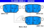 ATE set placute frana, frana disc ATE 13.0460-5690.2 (13.0460-5690.2)