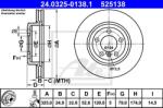 ATE Disc frana ATE PowerDisc 24.0325-0138.1 (24.0325-0138.1)