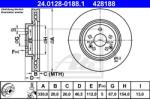 ATE Disc frana ATE 24.0128-0188.1 (24.0128-0188.1)