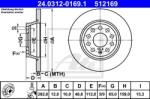 ATE Disc frana ATE PowerDisc 24.0312-0169.1 (24.0312-0169.1)
