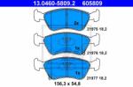ATE set placute frana, frana disc ATE 13.0460-5809.2 (13.0460-5809.2)