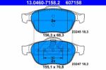ATE set placute frana, frana disc ATE 13.0460-7158.2 (13.0460-7158.2)