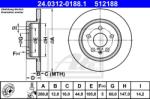 ATE Disc frana ATE PowerDisc 24.0312-0188.1 (24.0312-0188.1)