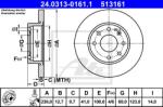 ATE Disc frana ATE PowerDisc 24.0313-0161.1 (24.0313-0161.1)