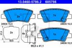 ATE set placute frana, frana disc ATE 13.0460-5786.2 (13.0460-5786.2)