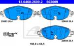 ATE set placute frana, frana disc ATE 13.0460-2609.2 (13.0460-2609.2)