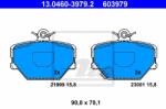 ATE set placute frana, frana disc ATE 13.0460-3979.2 (13.0460-3979.2)