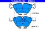 ATE set placute frana, frana disc ATE 13.0460-7223.2 (13.0460-7223.2)
