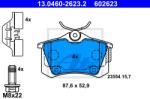 ATE set placute frana, frana disc ATE 13.0460-2623.2 (13.0460-2623.2)