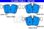 ATE set placute frana, frana disc ATE 13.0460-7326.2 (13.0460-7326.2)
