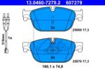 ATE set placute frana, frana disc ATE 13.0460-7279.2 (13.0460-7279.2)