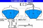 ATE set placute frana, frana disc ATE 13.0460-6917.2 (13.0460-6917.2)