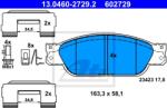 ATE set placute frana, frana disc ATE 13.0460-2729.2 (13.0460-2729.2)