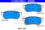 ATE set placute frana, frana disc ATE 13.0460-5998.2 (13.0460-5998.2)