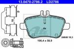 ATE set placute frana, frana disc ATE Ceramic 13.0470-2786.2 (13.0470-2786.2)