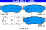 ATE set placute frana, frana disc ATE 13.0460-5864.2 (13.0460-5864.2)