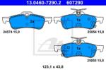 ATE set placute frana, frana disc ATE 13.0460-7290.2 - automobilus - 197,58 RON